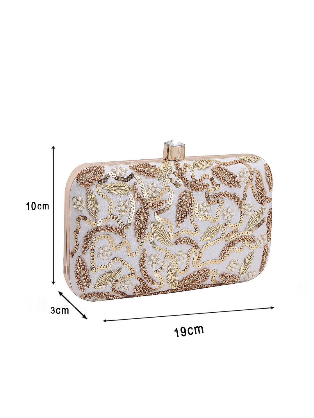 Swisni Embroidered Clutches - SWIS-572 - Creative View