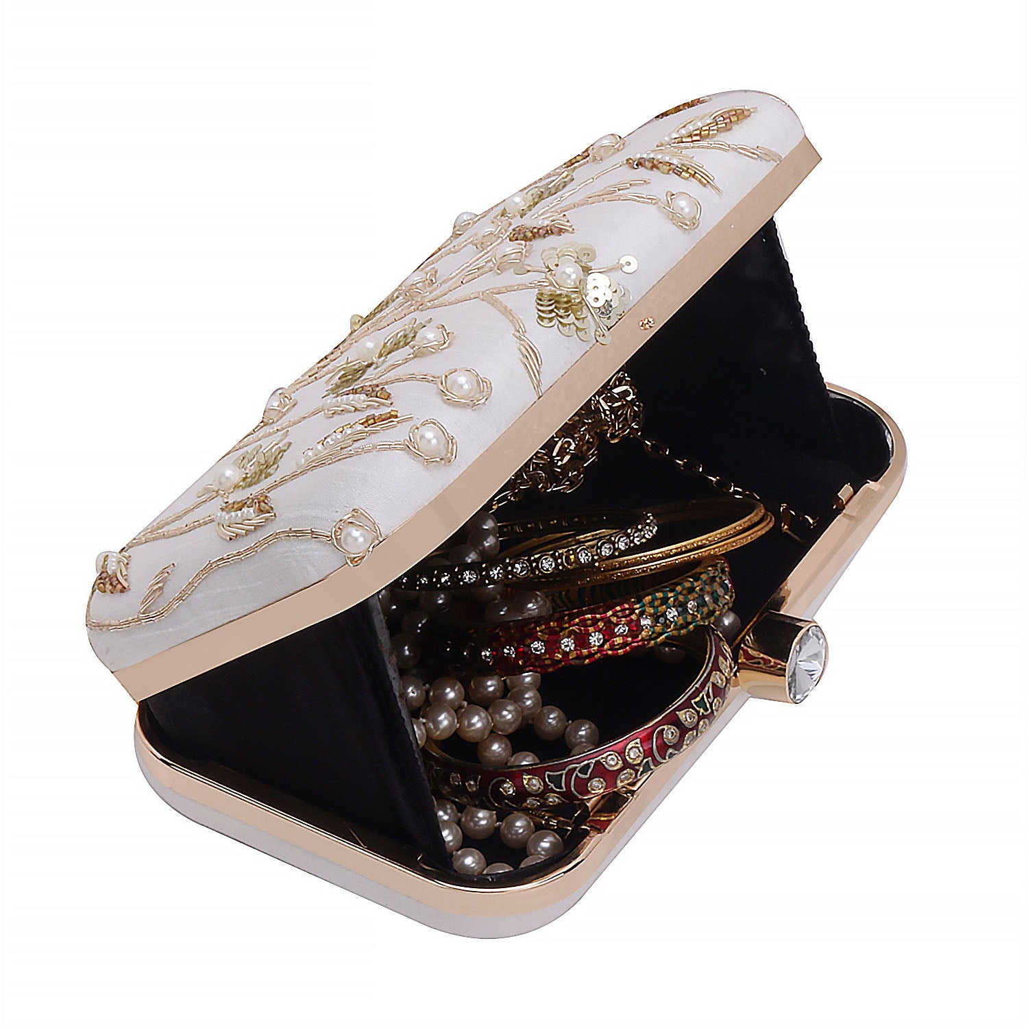 Swisni Embroidered Clutches - SWIS-574 - Detail View 2
