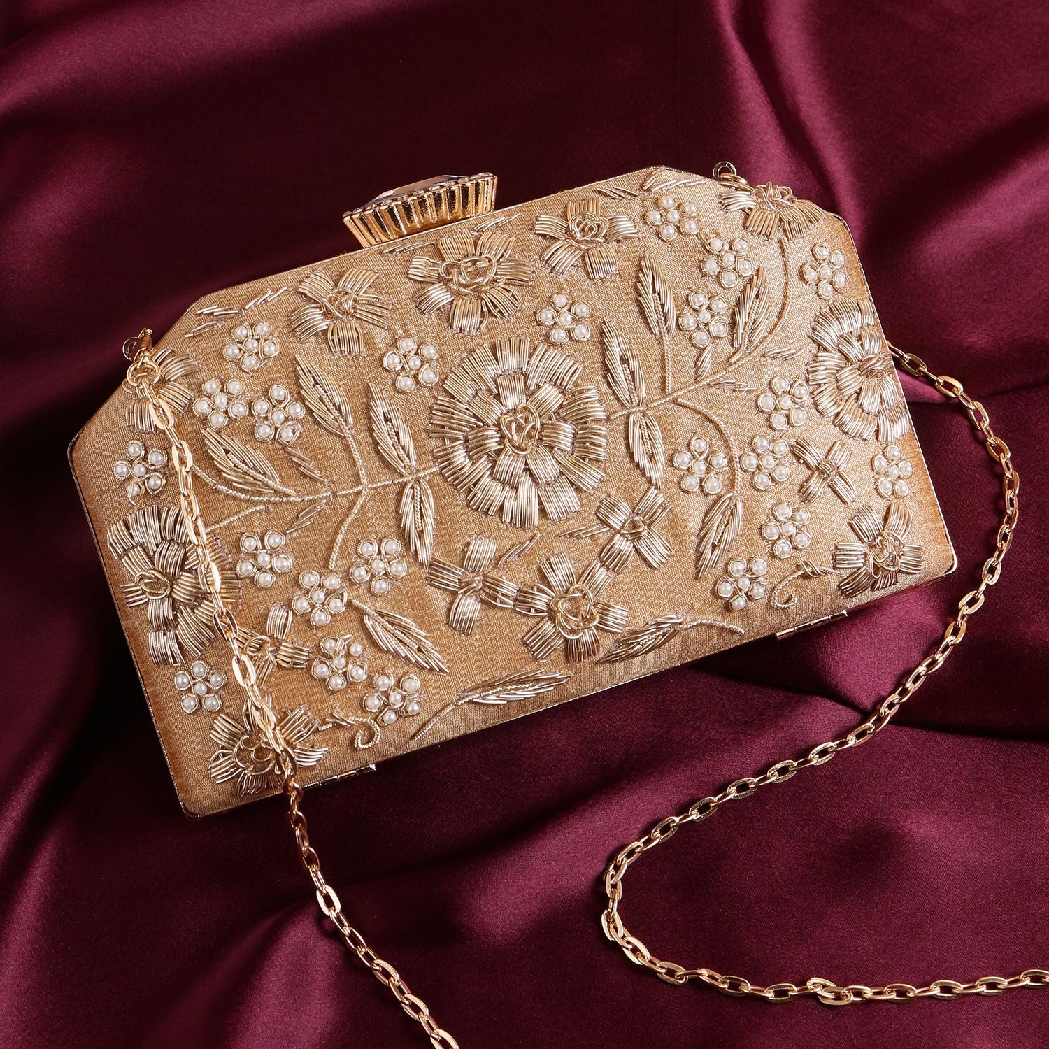 Swisni Embroidered Clutches - SWIS-577 - Detail View 5