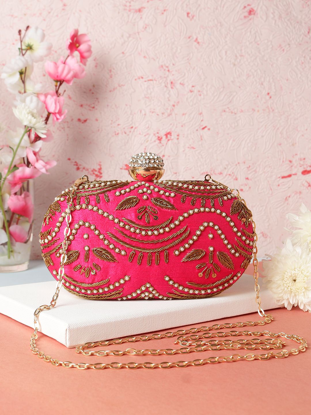 Swisni Embroidered Clutches - SWIS-579 - Detail View 16