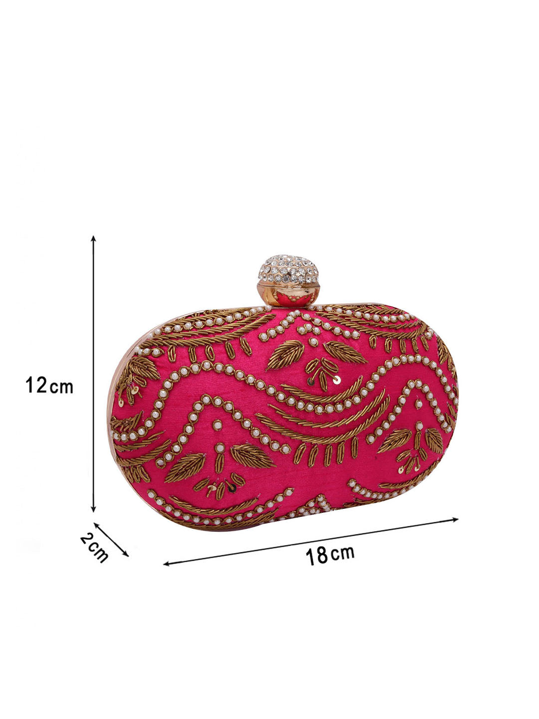 Swisni Embroidered Clutches - SWIS-579 - Detail View 17