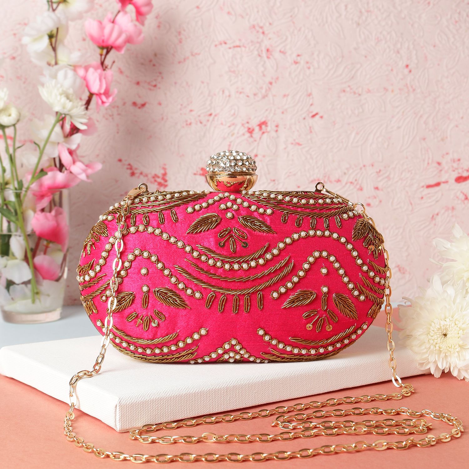 Swisni Embroidered Clutches - SWIS-579 - Detail View 8