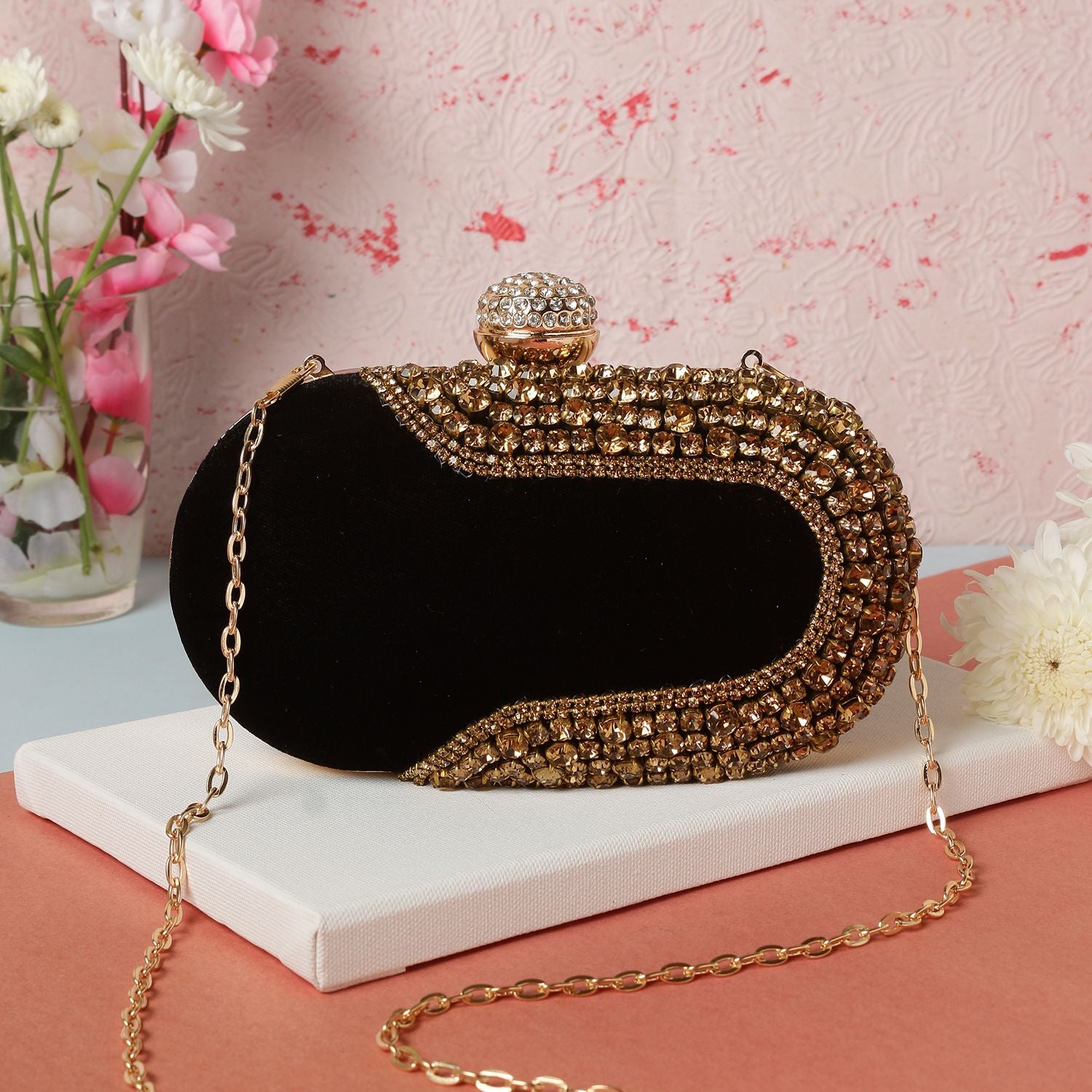 Swisni Embroidered Clutches - SWIS-588 - Detail View 3
