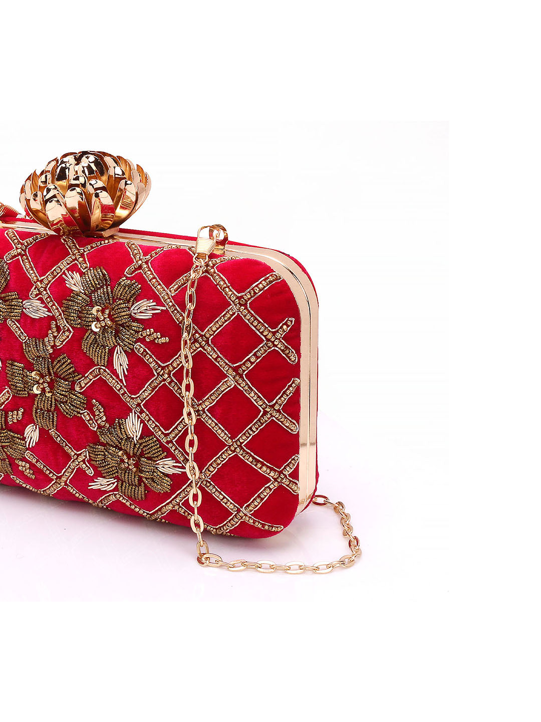 Swisni Embroidered Clutches - SWIS-590 - Detail View 12