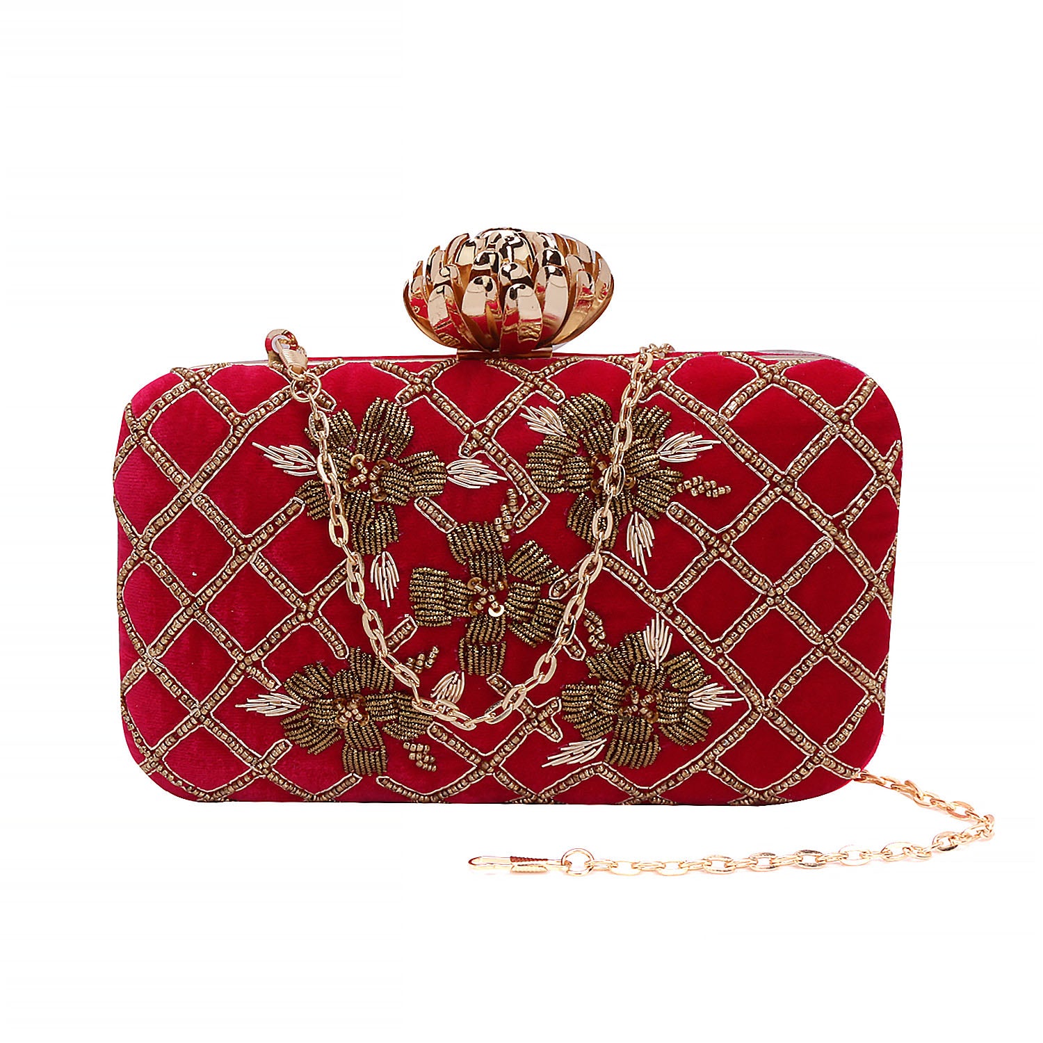 Swisni Embroidered Clutches - SWIS-590 - Detail View 4