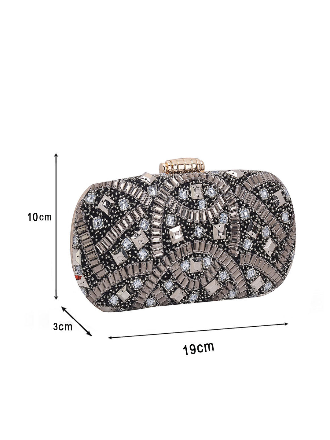 Swisni Embroidered Clutches - SWIS-591 - Creative View