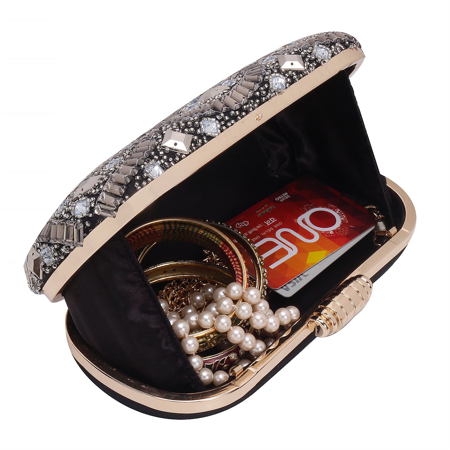 Swisni Embroidered Clutches - SWIS-591 - Detail View 2