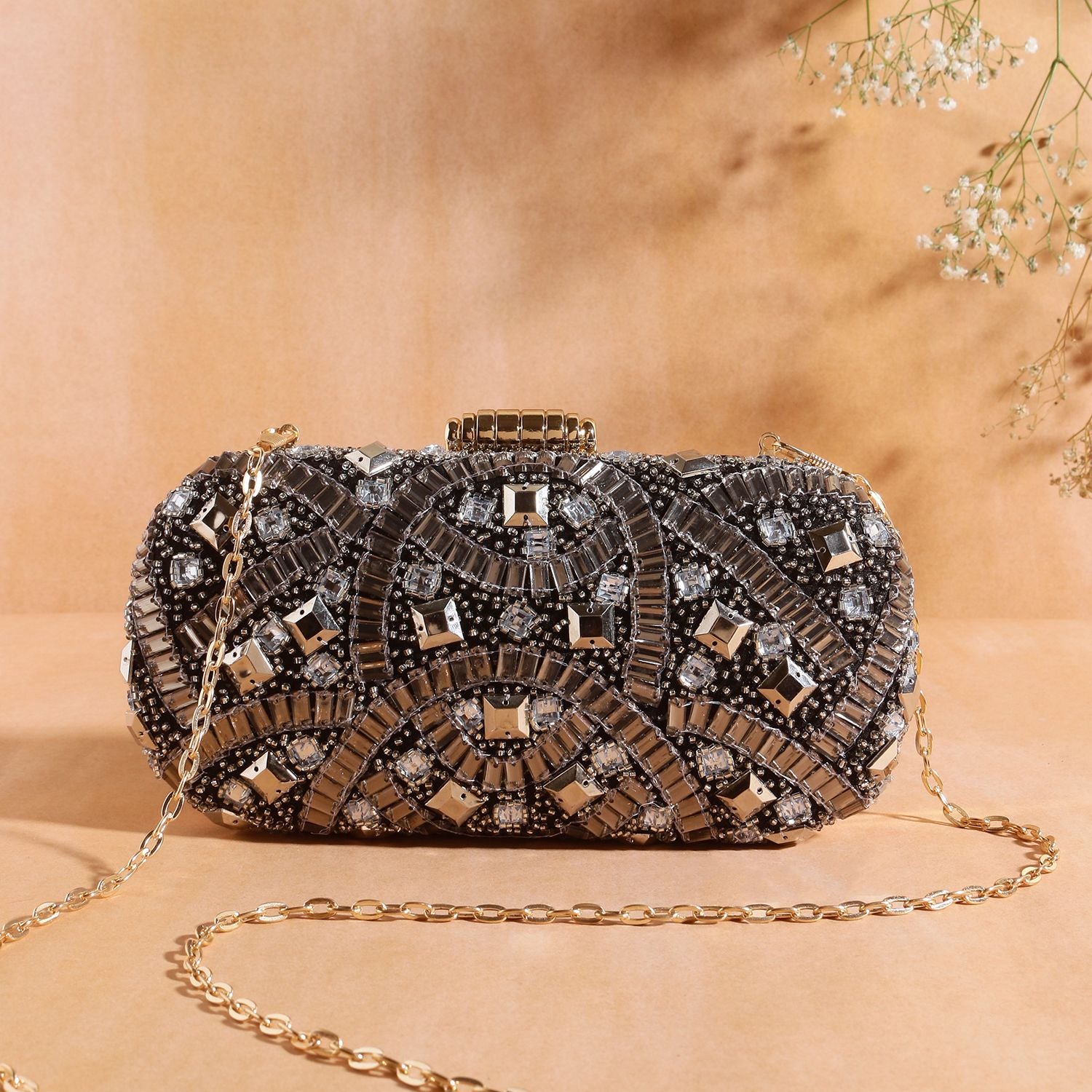 Swisni Embroidered Clutches - SWIS-591 - Detail View 3