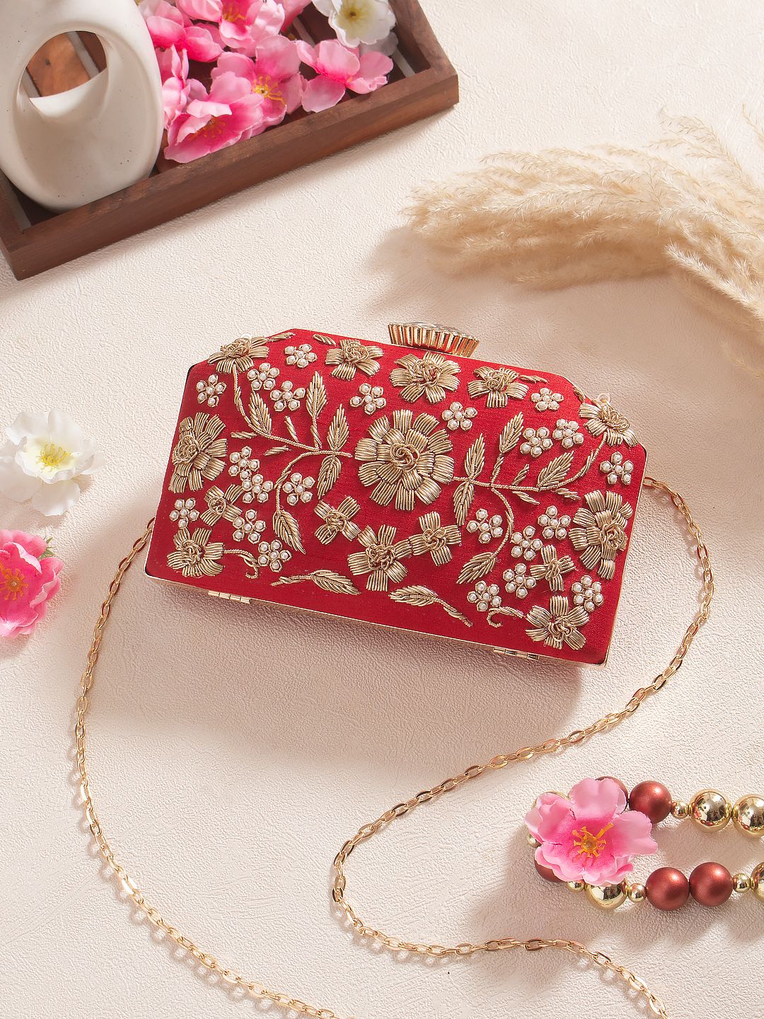 Swisni Embroidered Clutches - SWIS-602 - Detail View 8