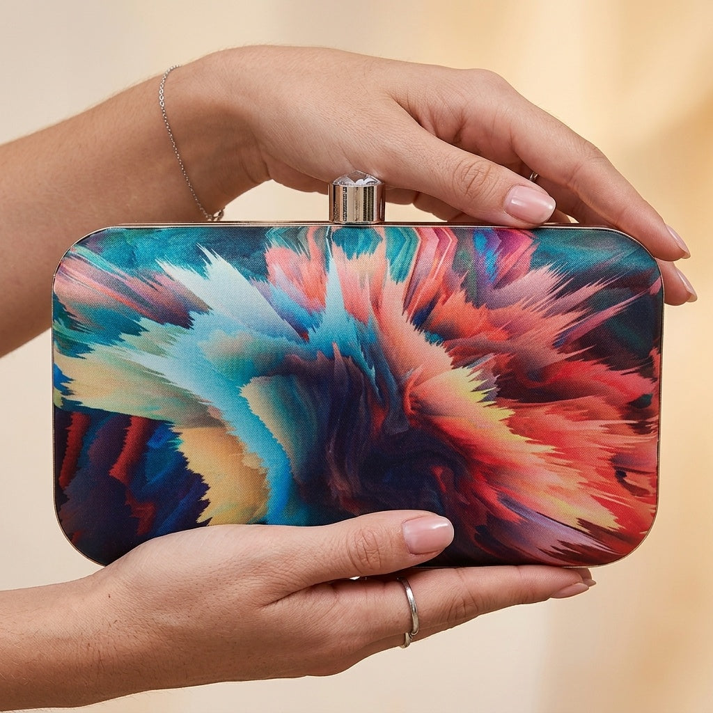 Swisni Premium Printed Luxury Clutch Bag | SWIS-606