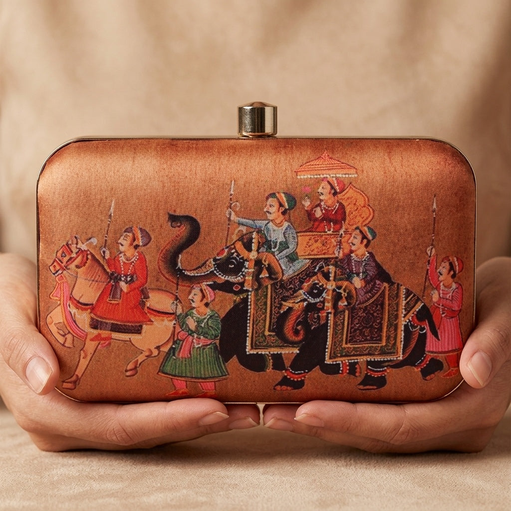 Swisni Premium Printed Luxury Clutch Bag | SWIS-607