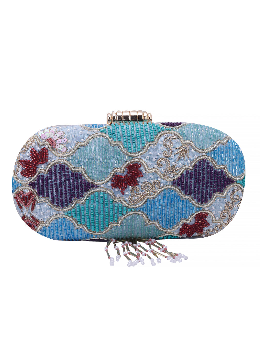 Swisni Embroidered Clutches - SWIS-613 - Detail View 12
