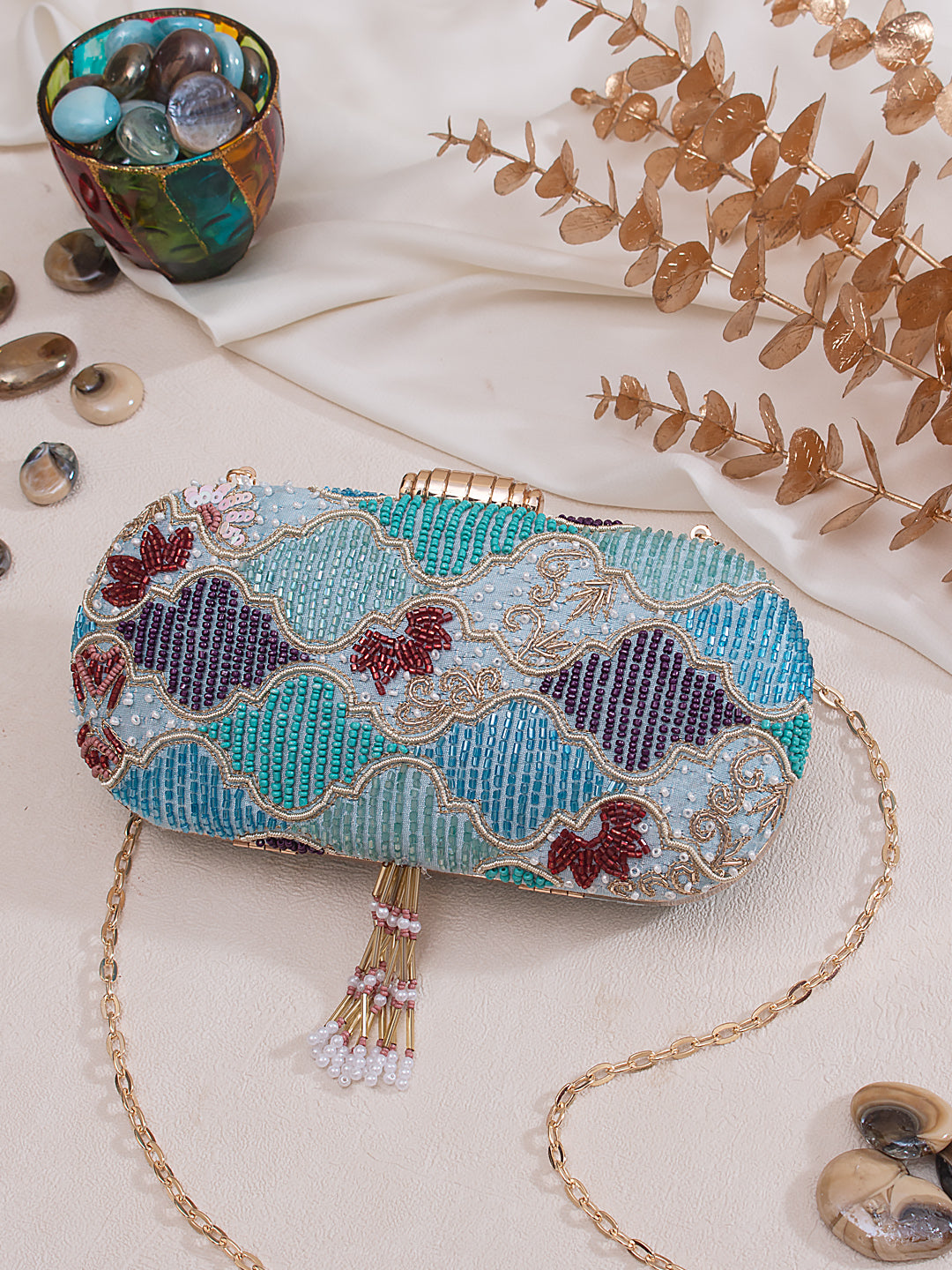 Swisni Embroidered Clutches - SWIS-613 - Detail View 14