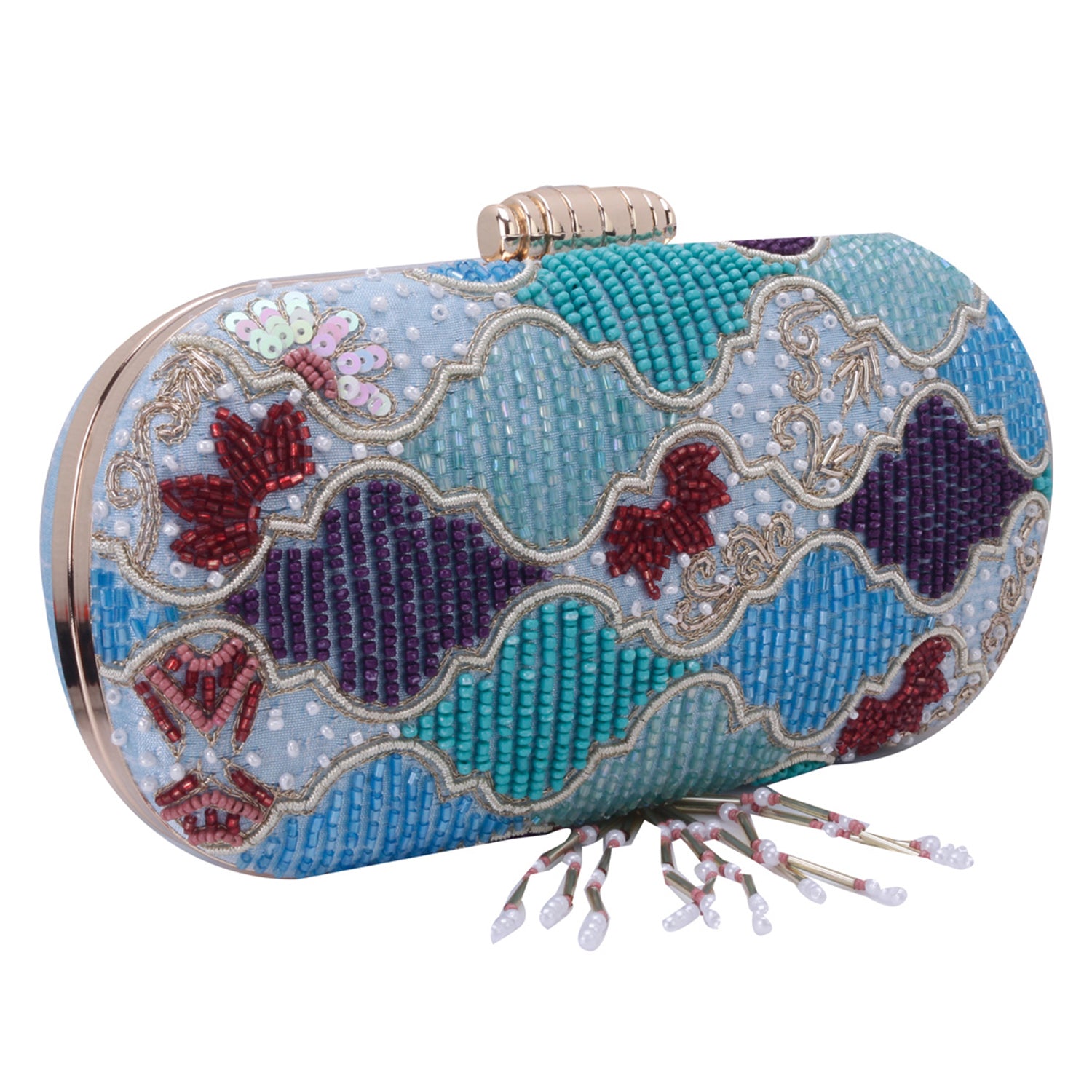Swisni Embroidered Clutches - SWIS-613 - Detail View 2