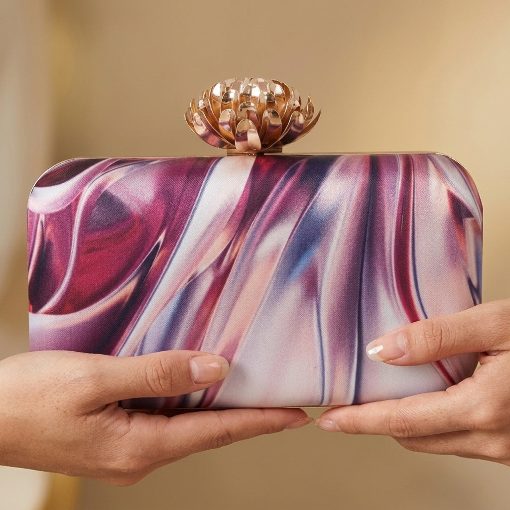 Swisni Premium Printed Luxury Clutch Bag | SWIS-618