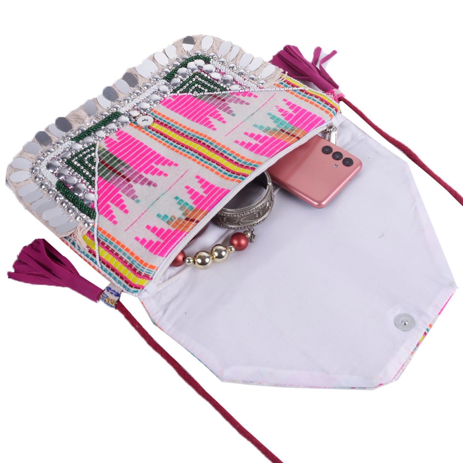 Swisni Banjara Boho Bag - SWIS-642 - Detail View 2