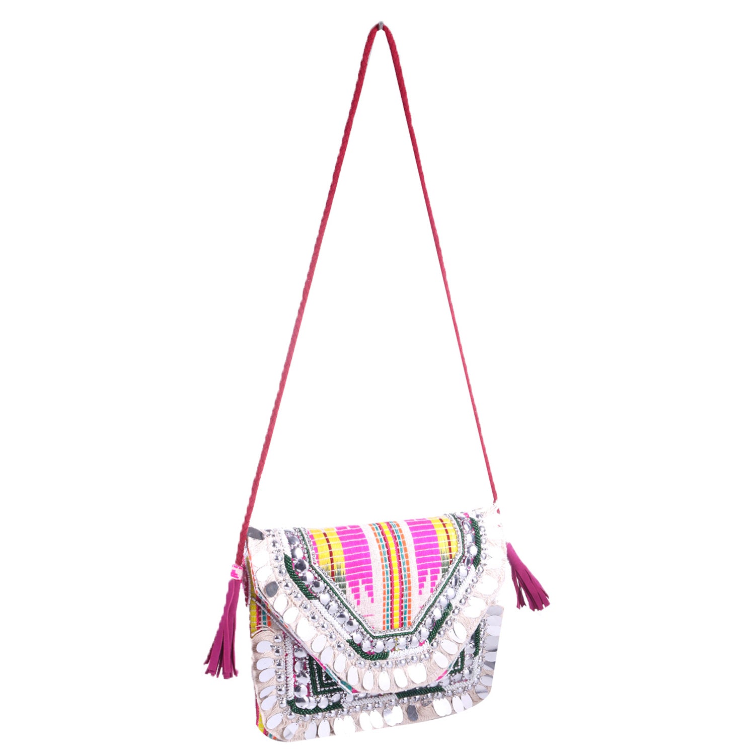 Swisni Banjara Boho Bag - SWIS-642 - Detail View 3