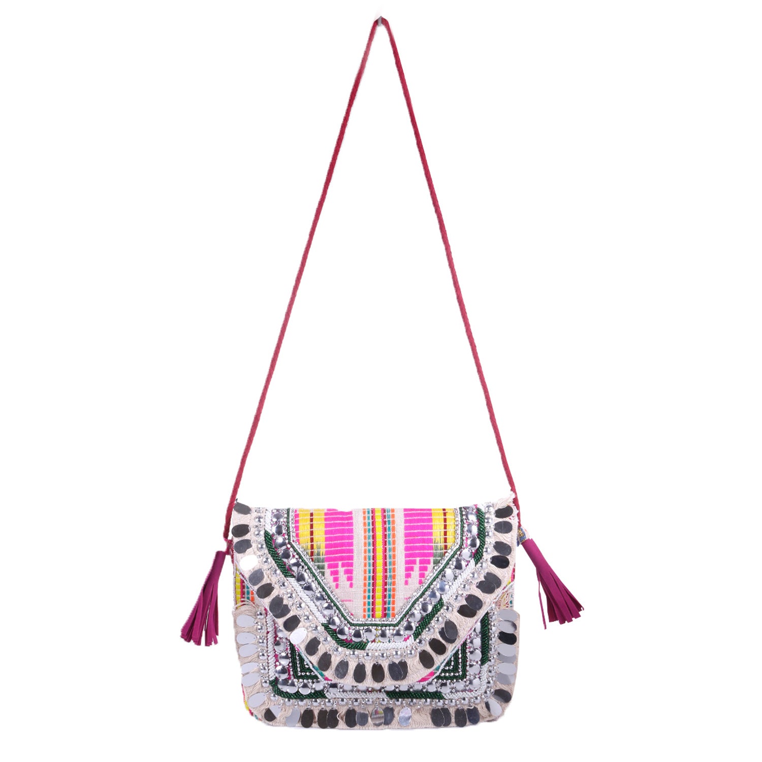 Swisni Banjara Boho Bag - SWIS-642 - Detail View 4