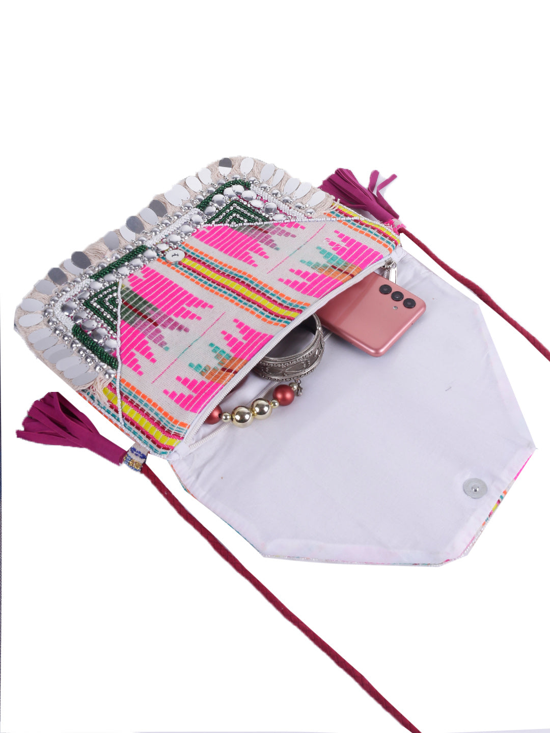 Swisni Banjara Boho Bag - SWIS-642 - Detail View 5