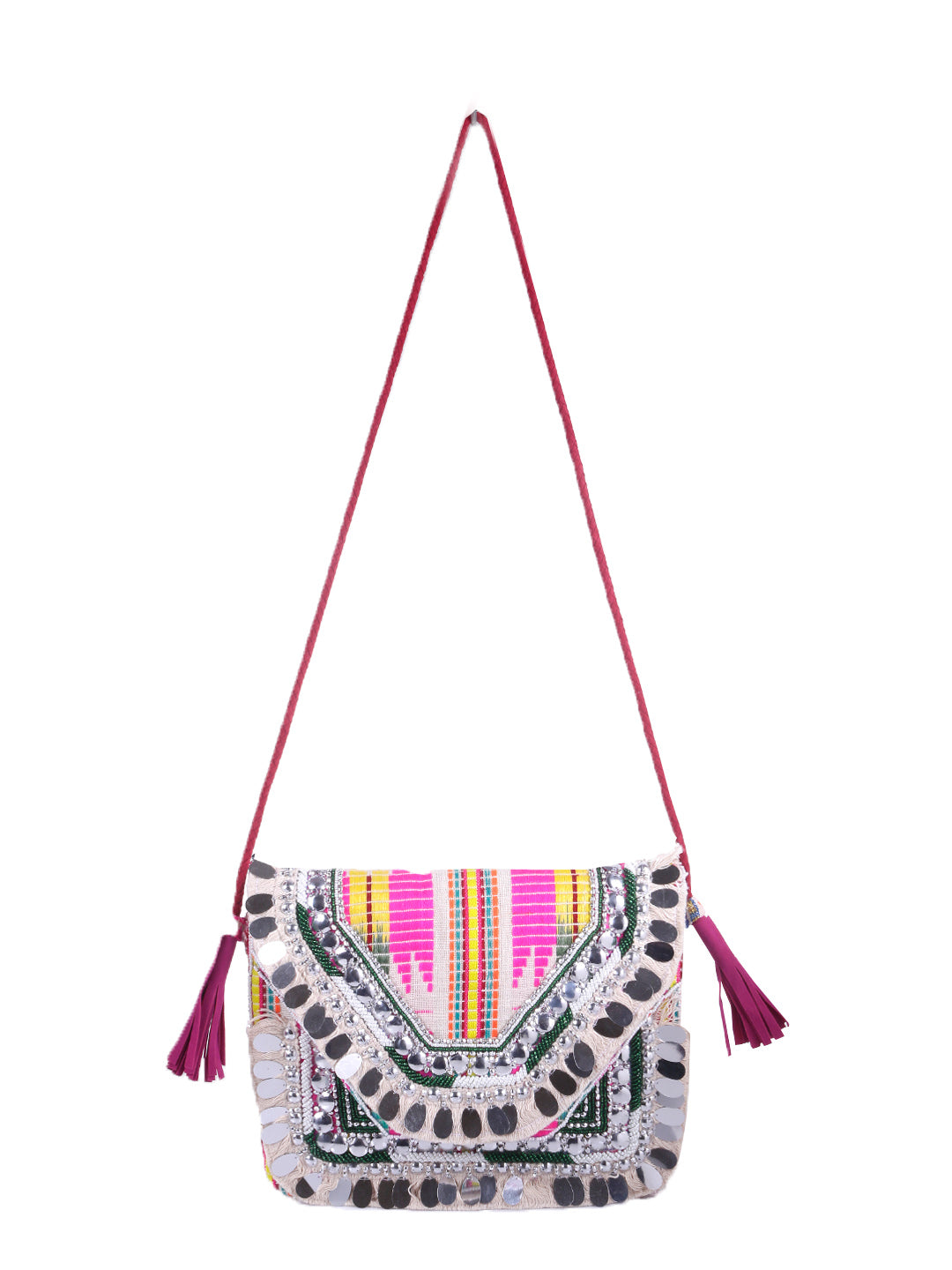 Swisni Banjara Boho Bag - SWIS-642 - Detail View 6