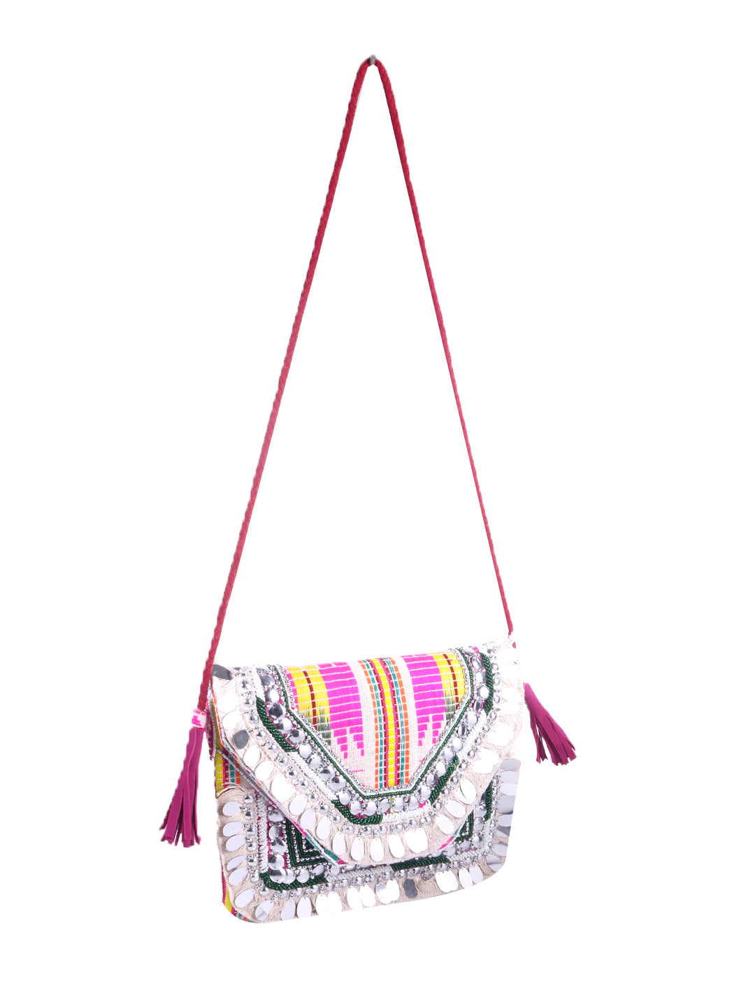 Swisni Banjara Boho Bag - SWIS-642 - Detail View 7