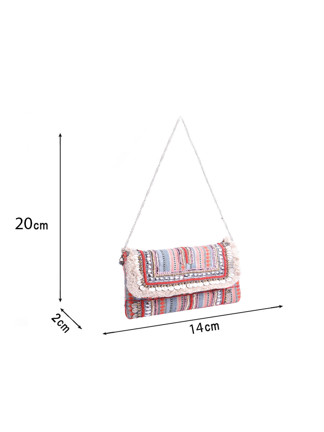 Swisni Banjara Boho Bag - SWIS-643 - Detail View 5