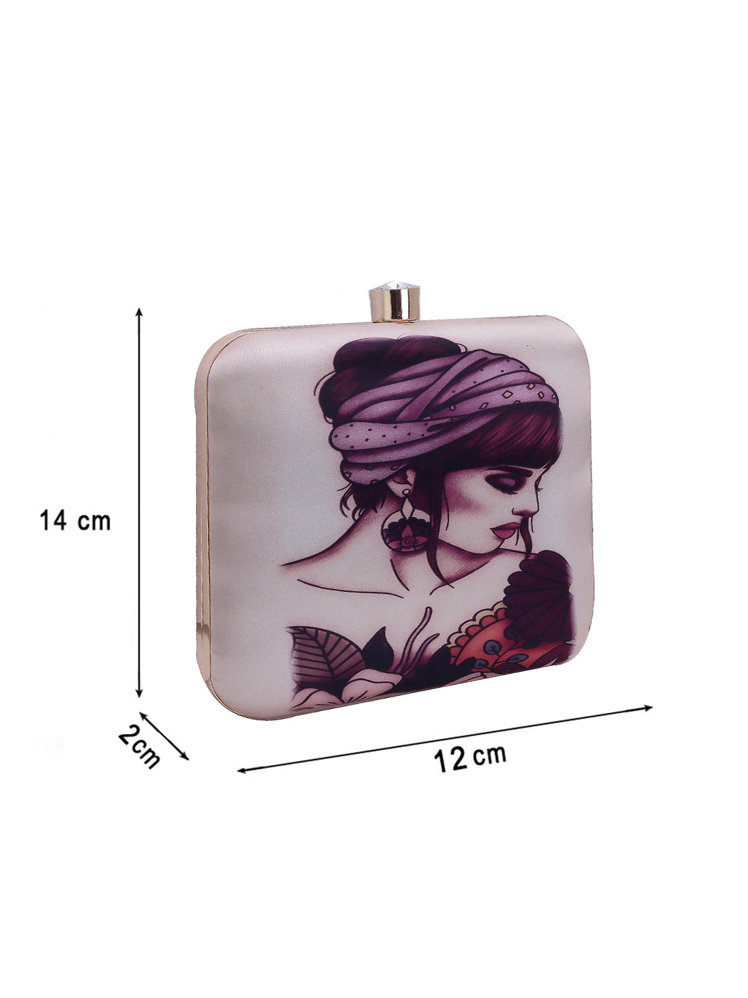 Swisni Printed Clutches - SWIS-646 - Detail View 8