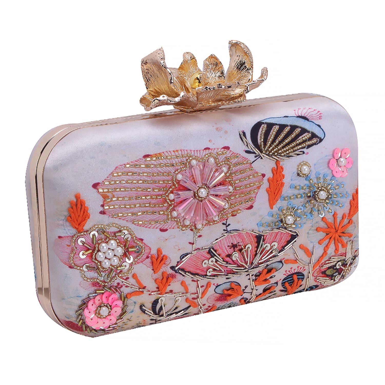 Swisni Embroidered Clutches - SWIS-649 - Detail View 2