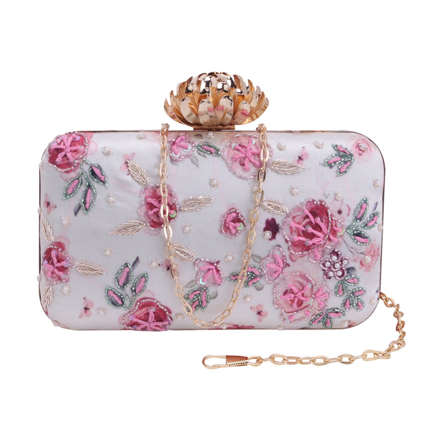 Swisni Embroidered Clutches - SWIS-658 - Detail View 2