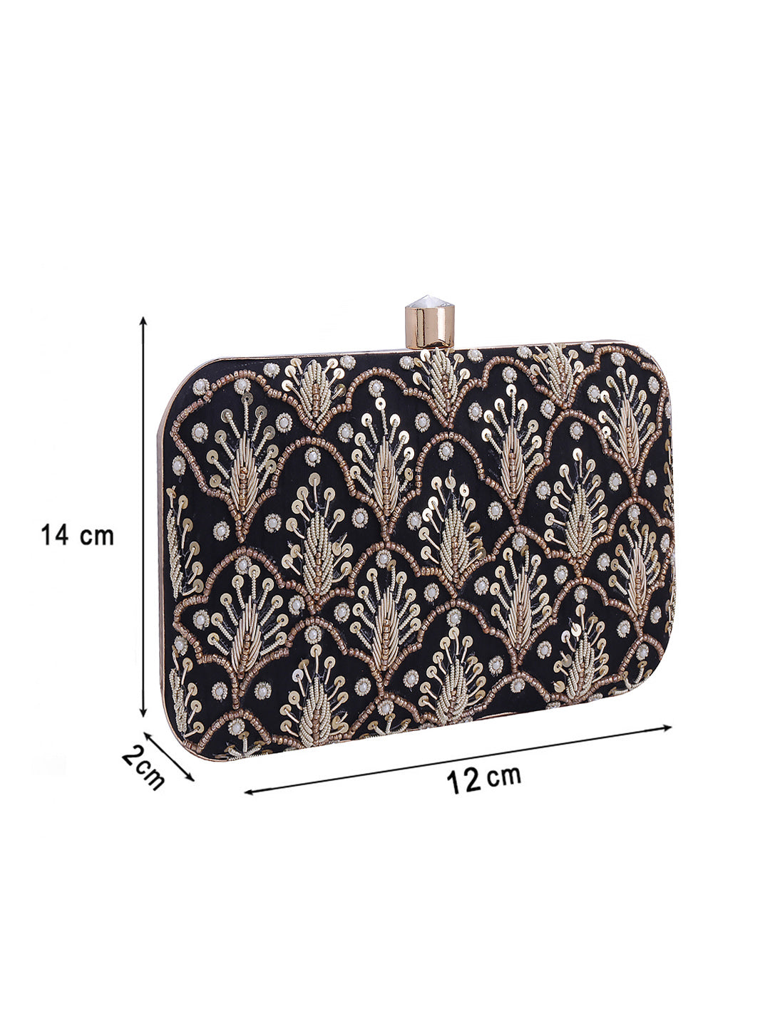 Swisni Embroidered Clutches - SWIS-669 - Detail View 14