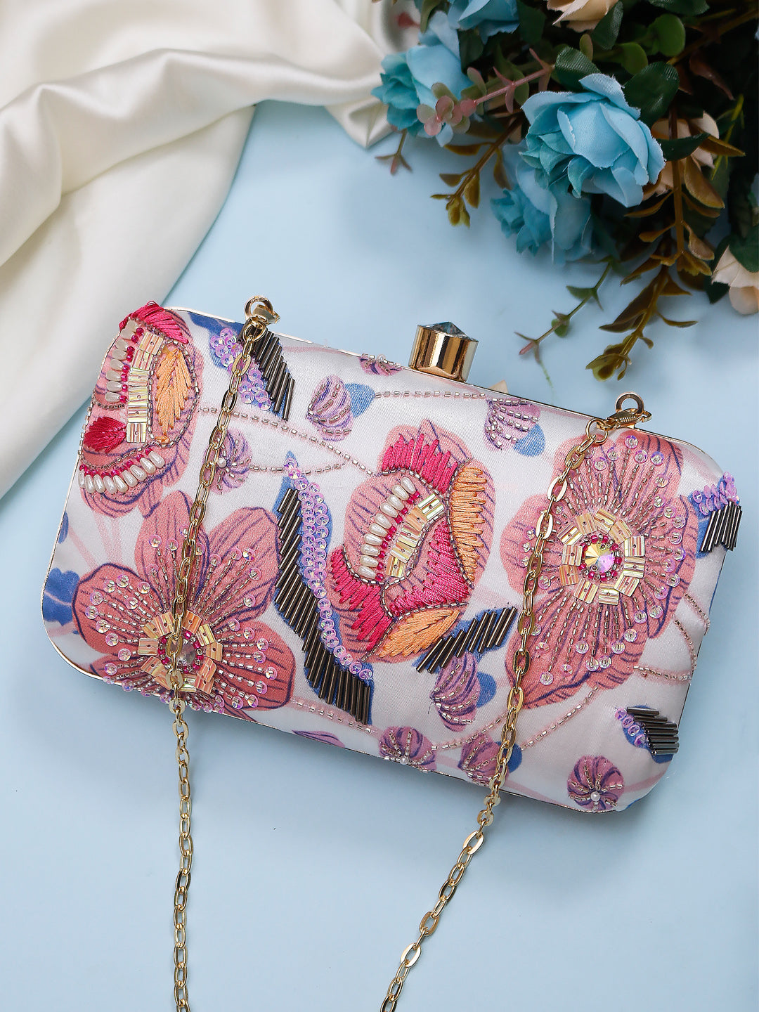 Swisni Embroidered Clutches - SWIS-675 - Detail View 16