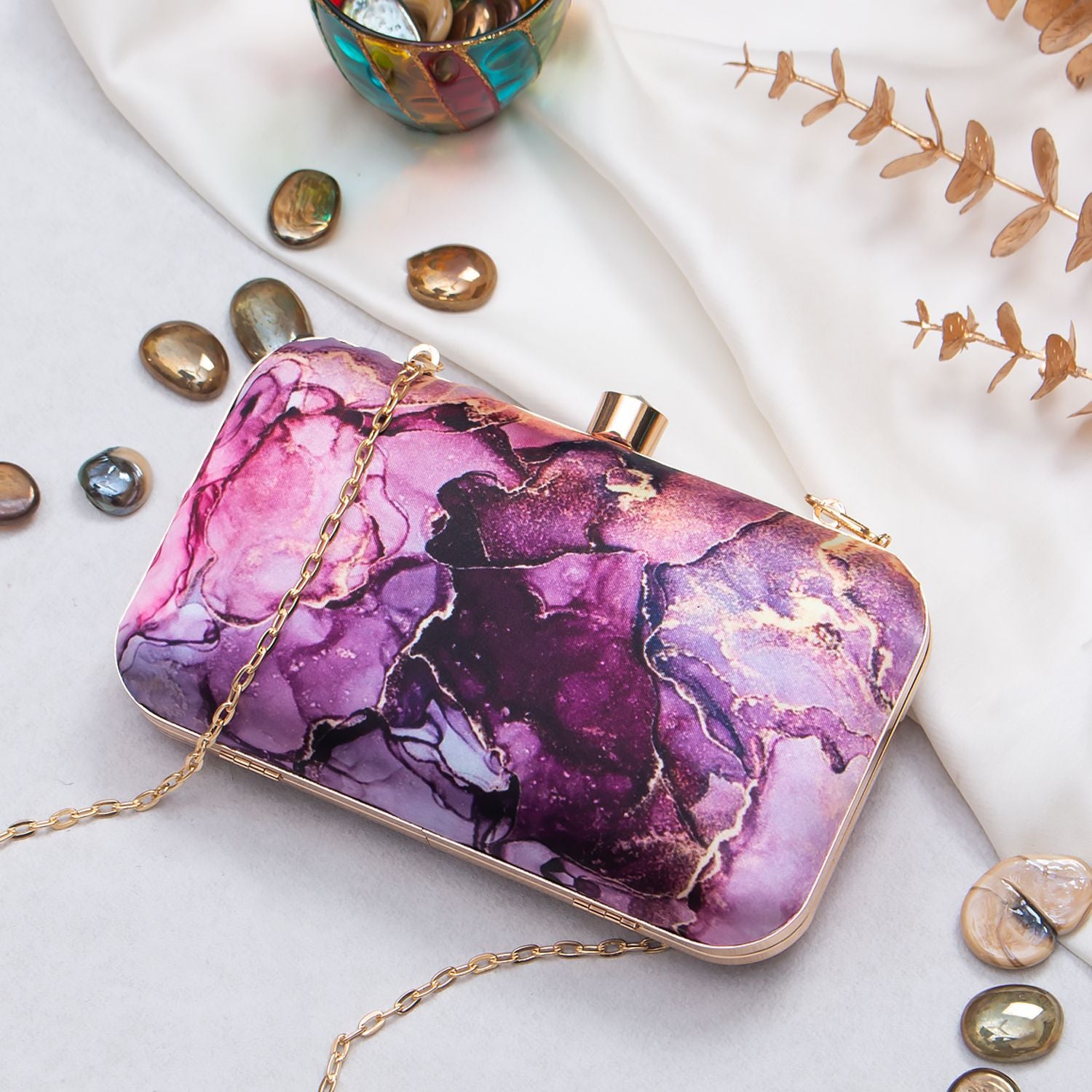 Swisni Printed Clutches - SWIS-708 - Detail View 2
