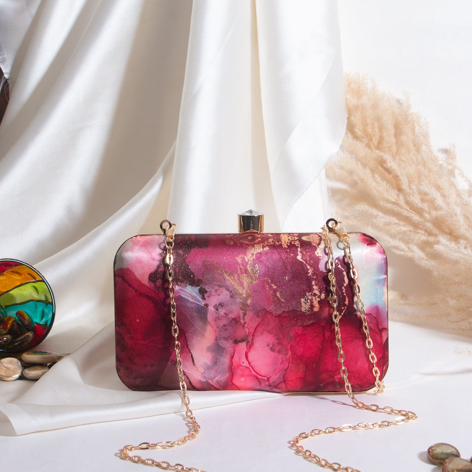 Swisni Printed Clutches - SWIS-710 - Detail View 2