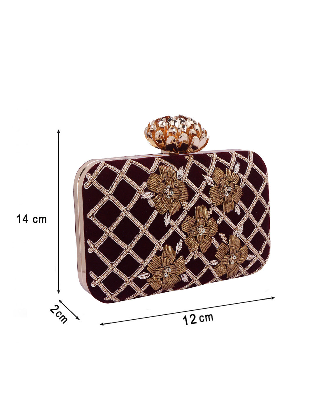 Swisni Embroidered Clutches - SWIS-713 - Detail View 10