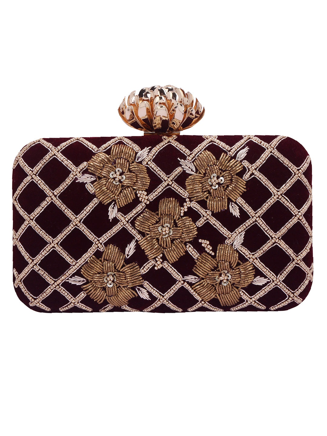 Swisni Embroidered Clutches - SWIS-713 - Detail View 11