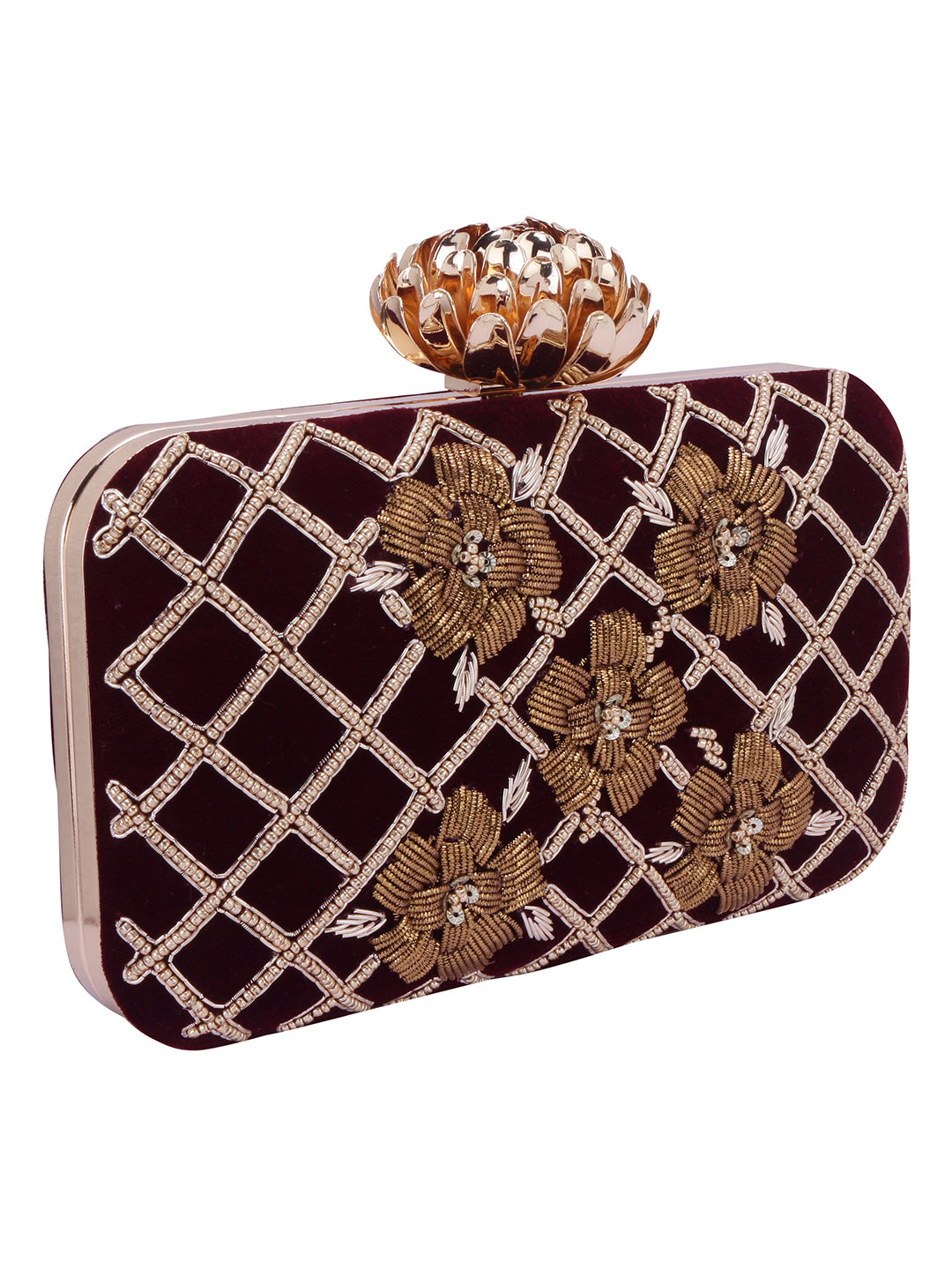 Swisni Embroidered Clutches - SWIS-713 - Detail View 12