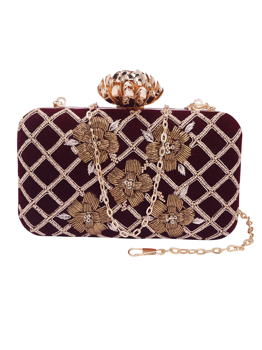 Swisni Embroidered Clutches - SWIS-713 - Detail View 16