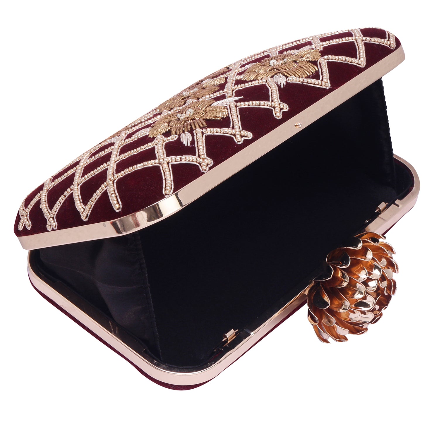 Swisni Embroidered Clutches - SWIS-713 - Detail View 6