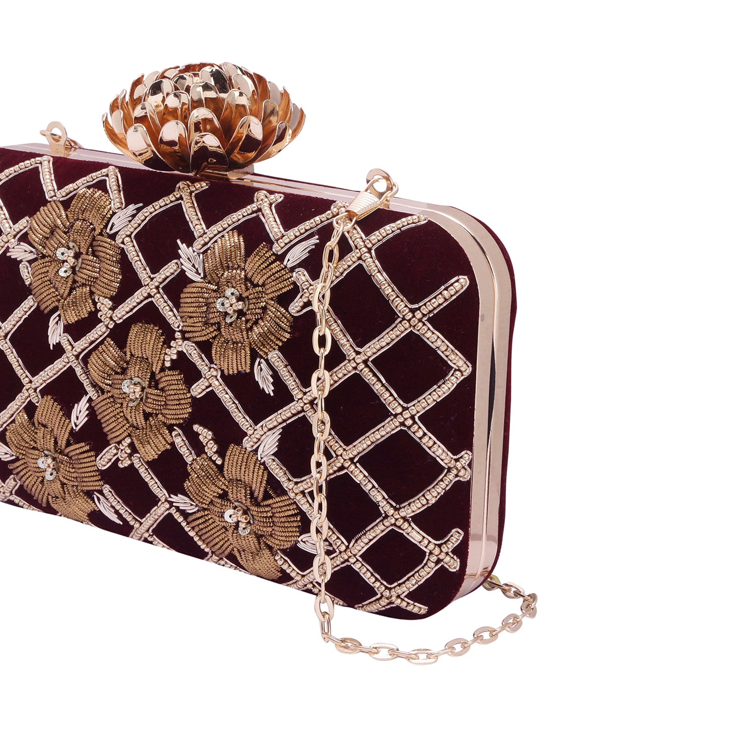 Swisni Embroidered Clutches - SWIS-713 - Detail View 8