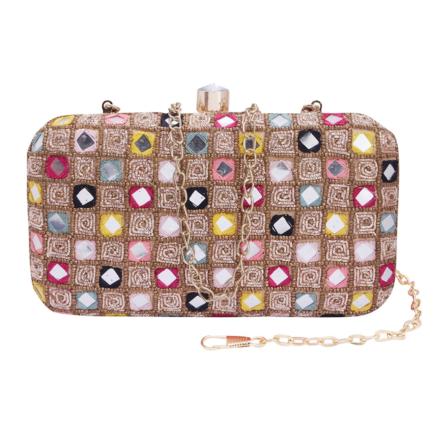 Swisni Embroidered Clutches - SWIS-716 - Detail View 7