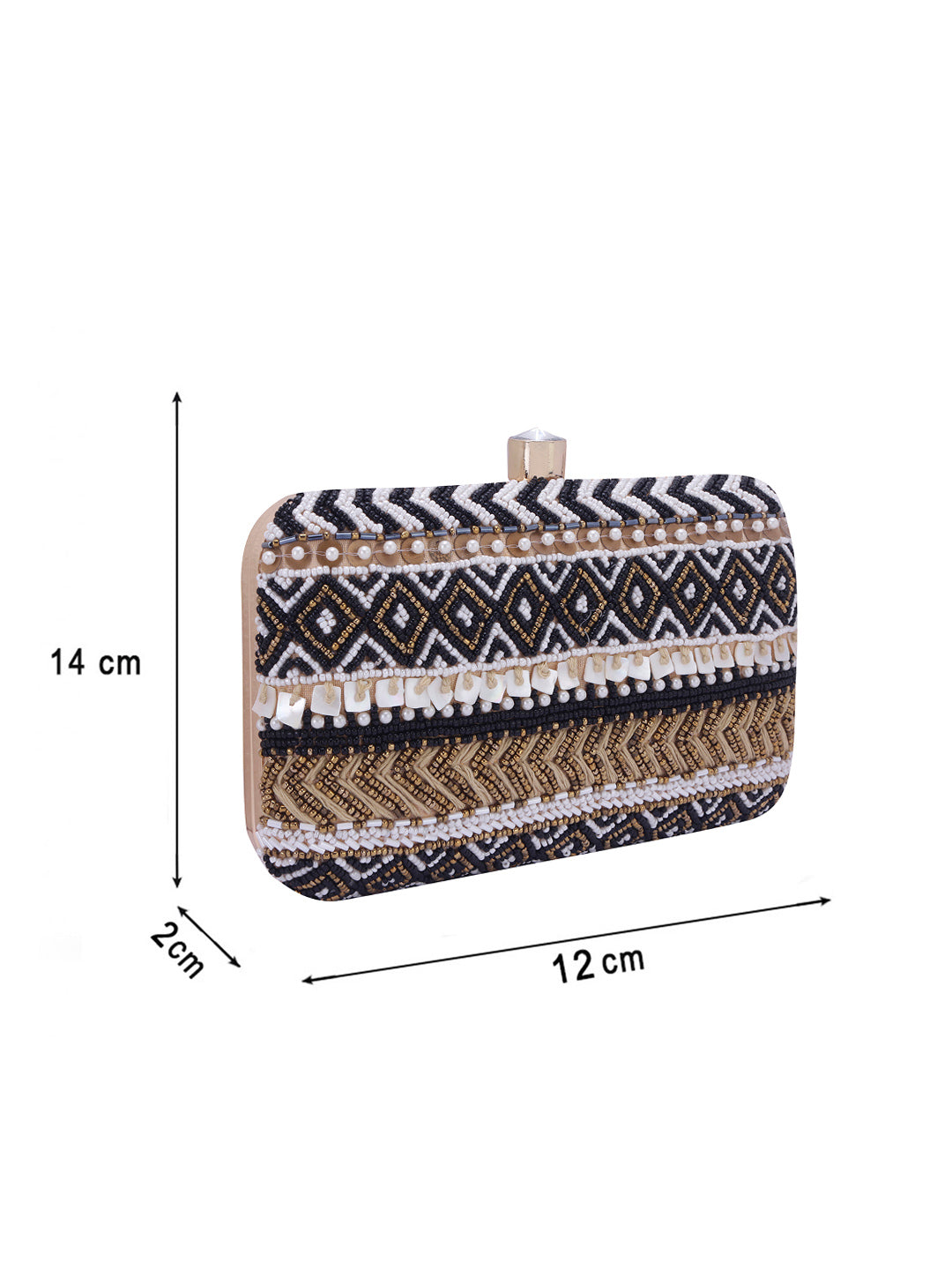 Swisni Embroidered Clutches - SWIS-717 - Creative View