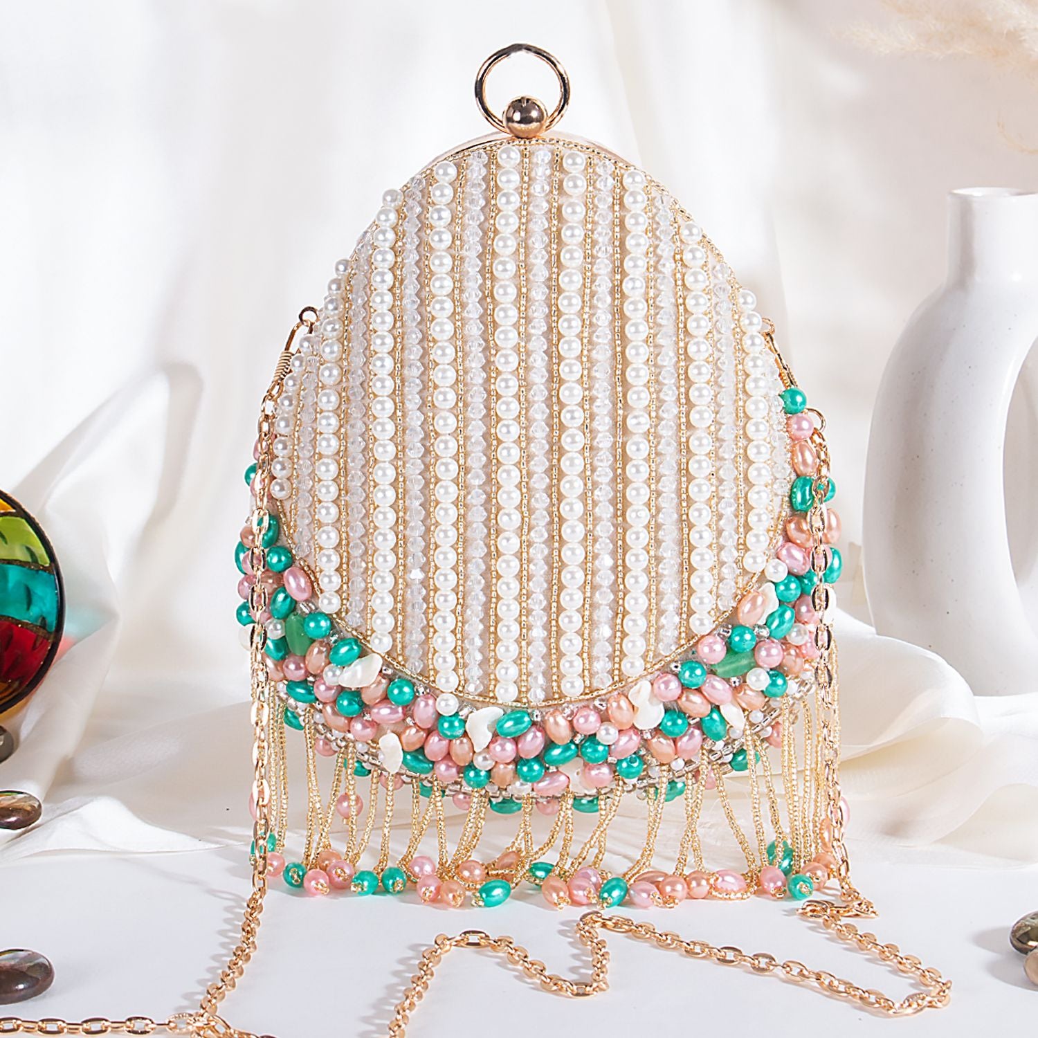 Swisni Embroidered Clutches - SWIS-723 - Detail View 7