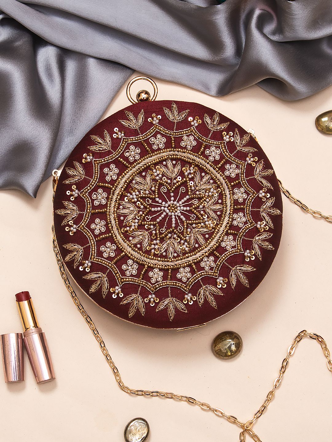 Swisni Embroidered Clutches - SWIS-740 - Detail View 10