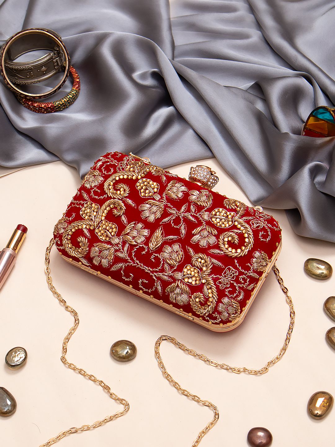 Swisni Embroidered Clutches - SWIS-743 - Detail View 10