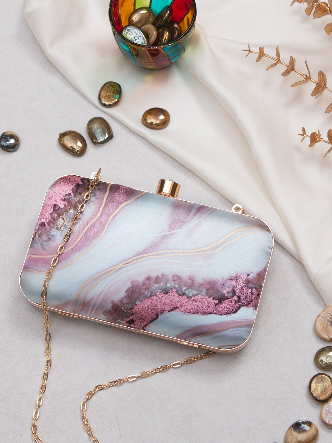 Swisni Printed Clutches - SWIS-744 - Detail View 10