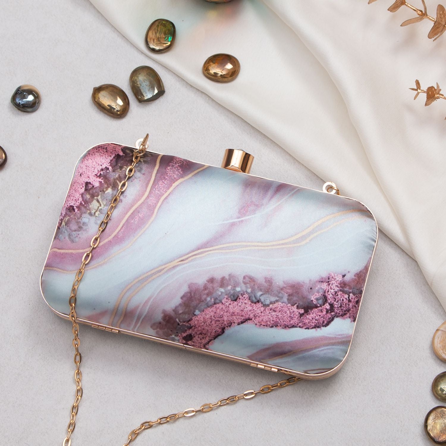 Swisni Printed Clutches - SWIS-744 - Detail View 2