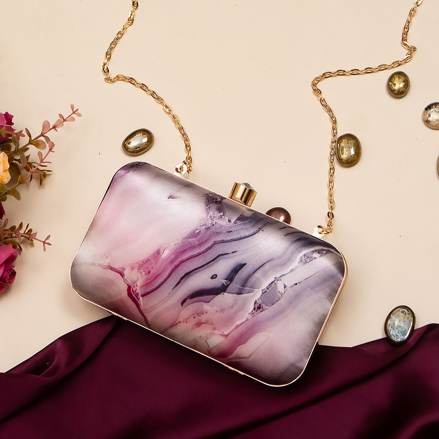 Swisni Printed Clutches - SWIS-745 - Detail View 3