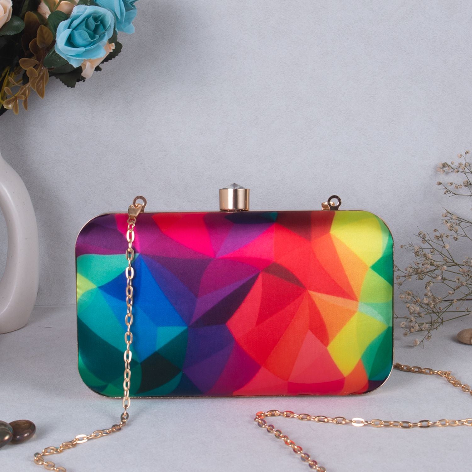 Swisni Printed Clutches - SWIS-750 - Detail View 2