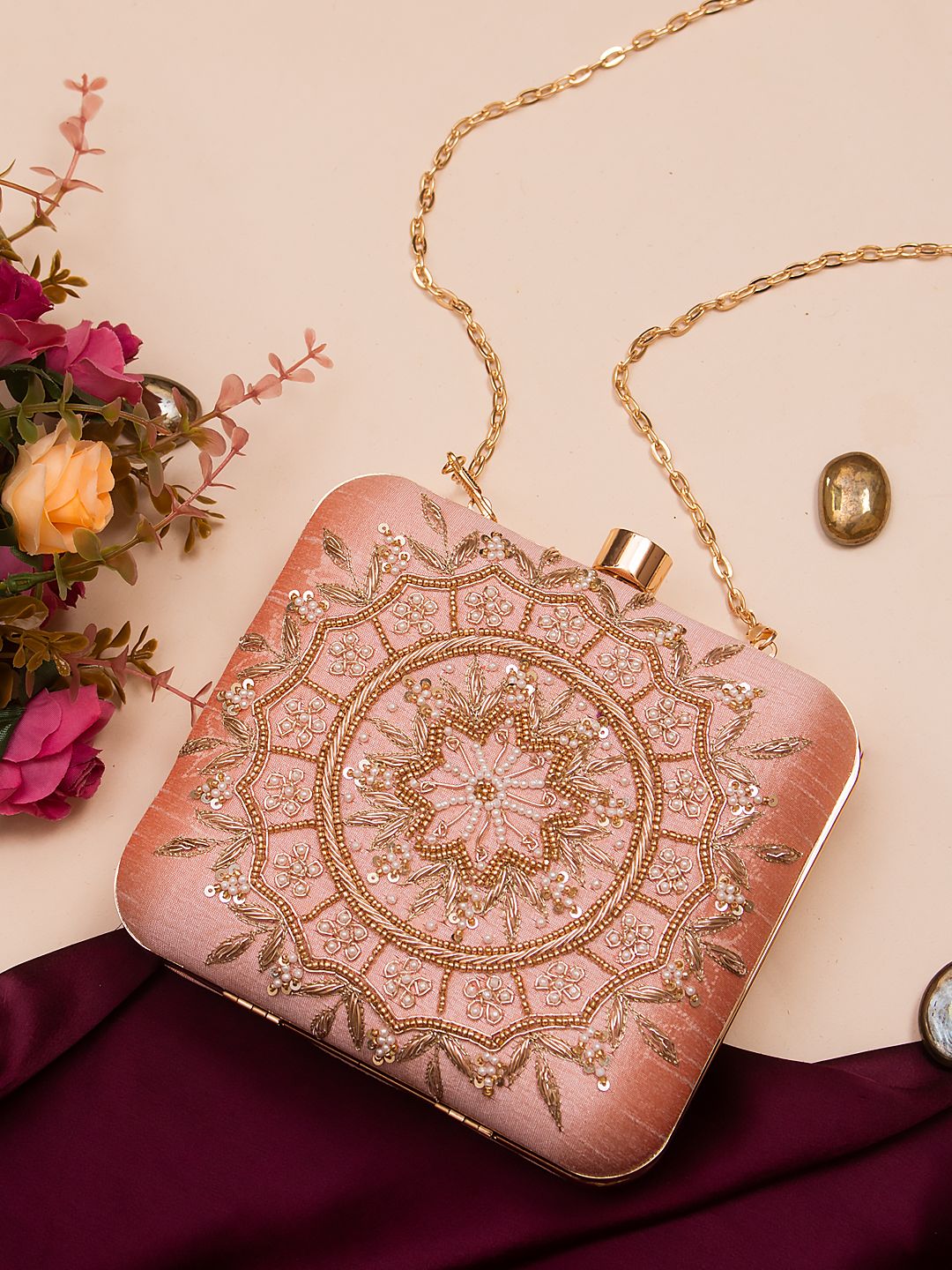 Swisni Embroidered Clutches - SWIS-756 - Detail View 10