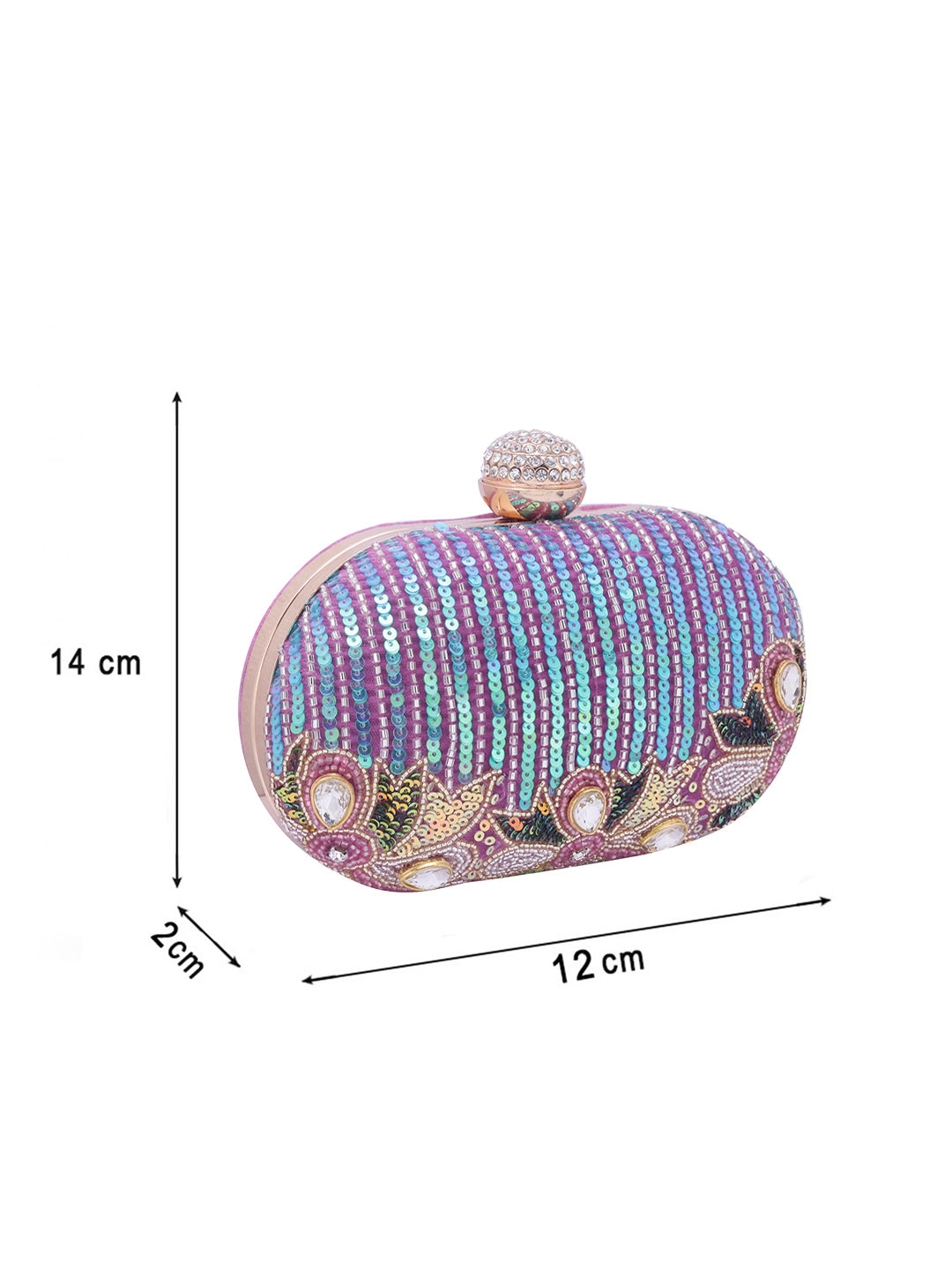 Swisni Embroidered Clutches - SWIS-759 - Creative View